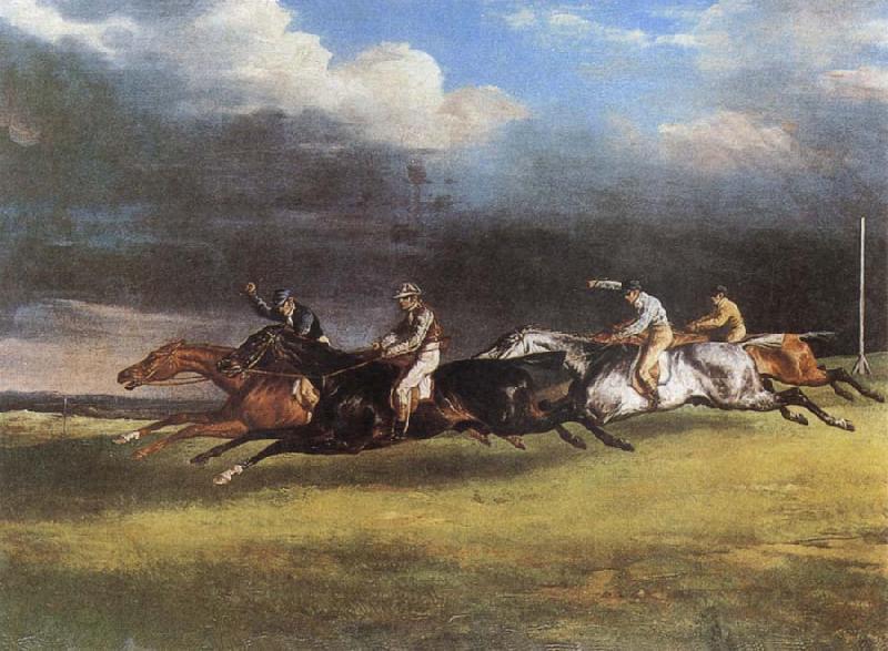 Theodore Gericault The Epsom Derby China oil painting art